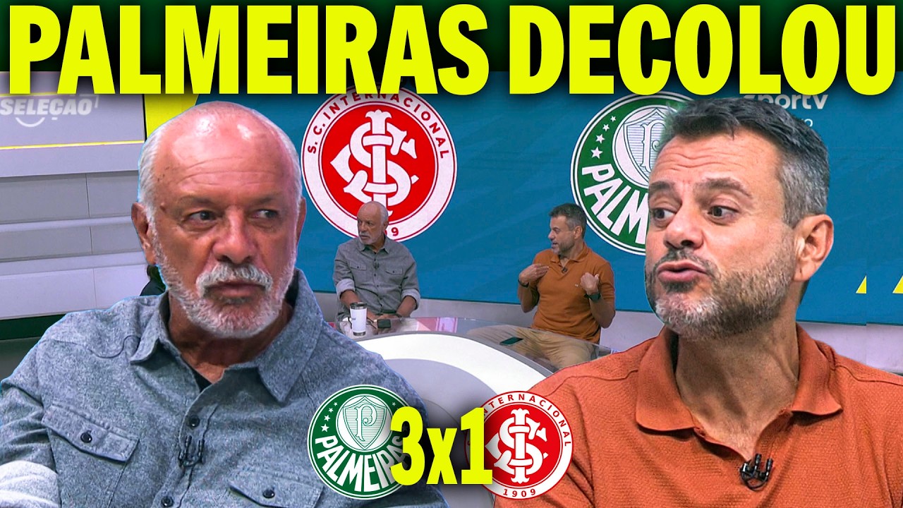 PALMEIRAS COMEÇOU A DECOLAR! VERDÃO AMASSOU O INTER! SEGUE O LIDER PALMEIRAS!