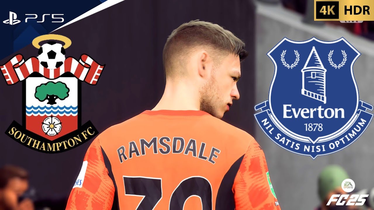 FC 25 - Southampton vs Everton - Premier League 2024/25 | PS5™ [4K60]