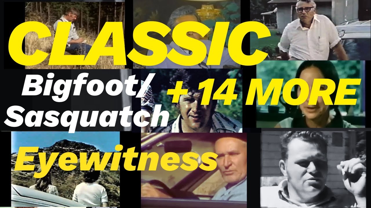 CLASSIC Bigfoot/Sasquatch Eyewitness Testimonies Part.2