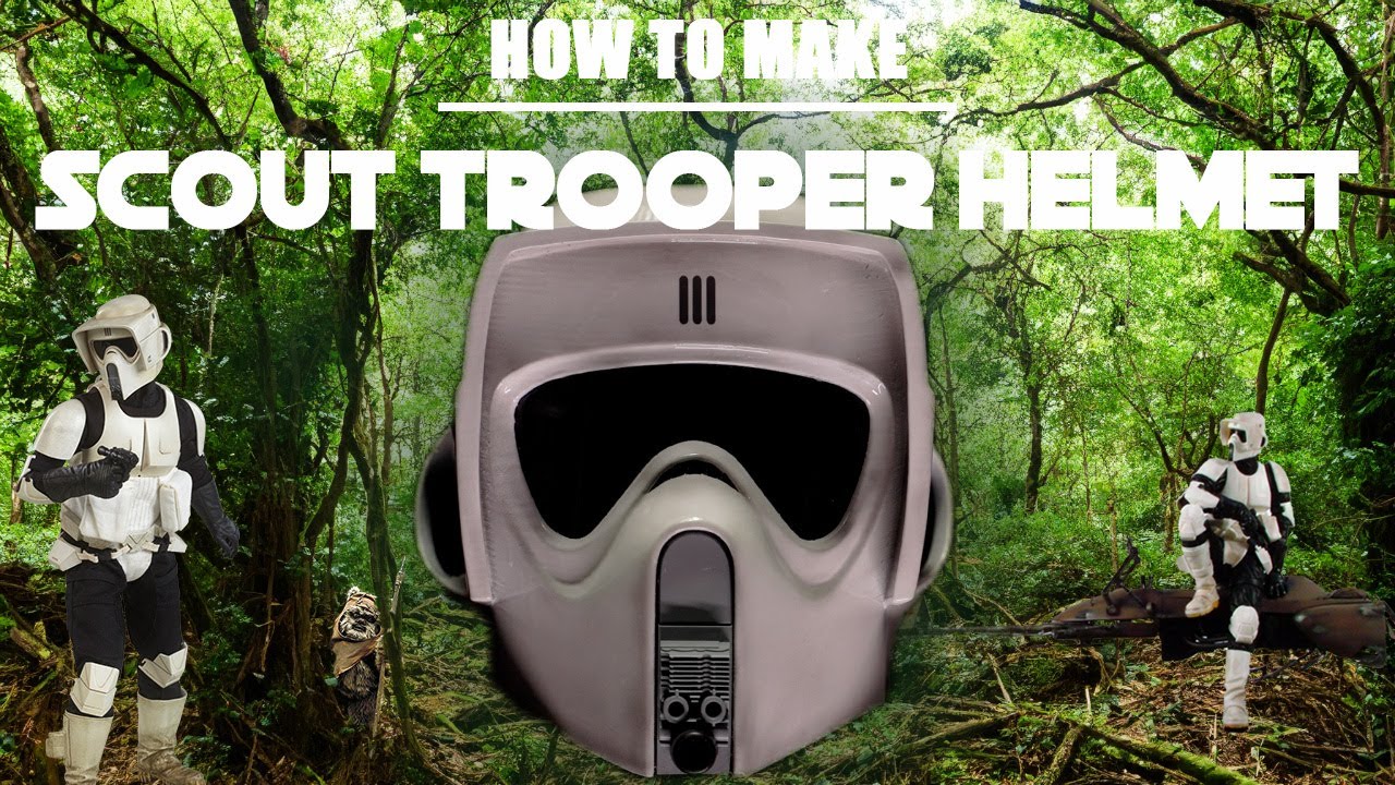 How I Made a 3D Printed Scout Trooper Helmet
