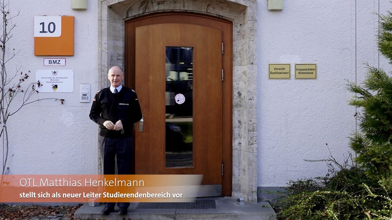 Vorstellung Lt Studierendenbereich Oberstleutnant Matthias Henkelmann