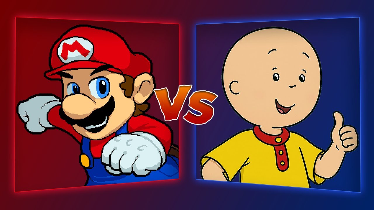 MUGEN Battle - Mario vs Caillou