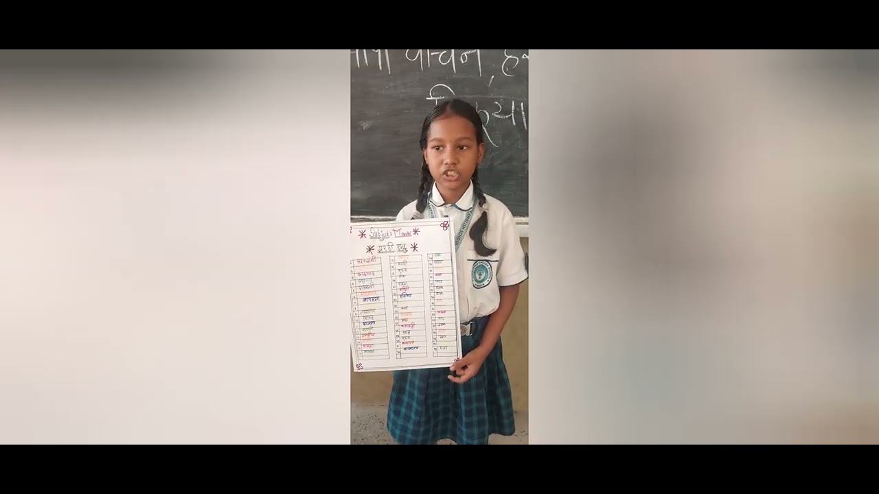 Chartered English School Std 4th Marathi Club