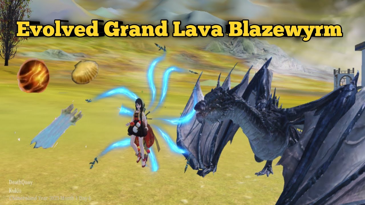 Evolved Grand Lava Blazewyrm | CHIMERALAND