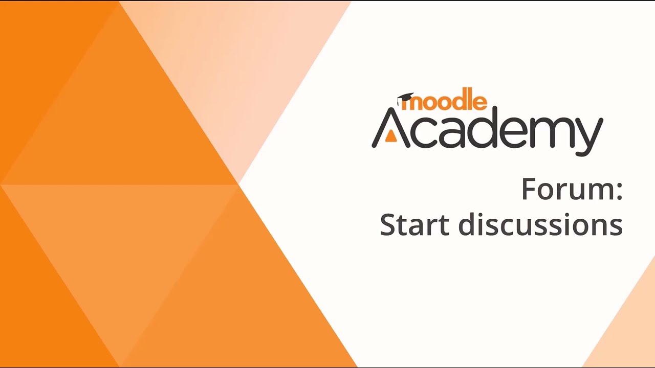 Forum in Moodle