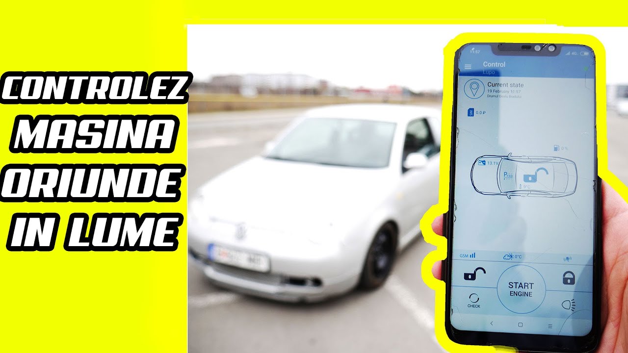 PORNESC MASINA DIN TELEFON! Cum se face?