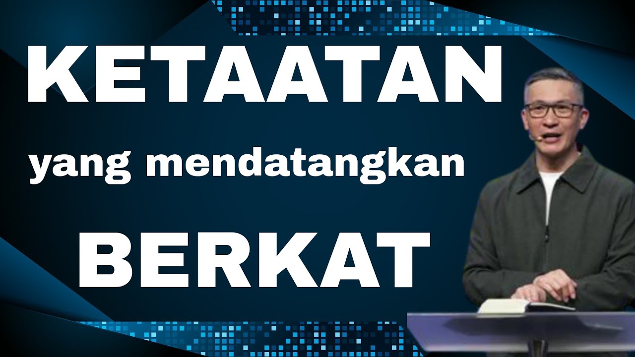KETAATAN YANG MENDATANGKAN BERKAT // PS PHILIP MANTOFA // KHOTBAH