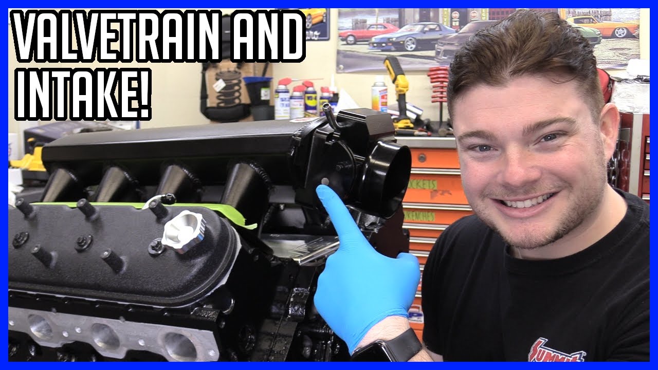 How to Build a 5.3L LS LM7 V8 - Part 9: Valvetrain, Valve Covers, Intake Manifold and Throttle Body!