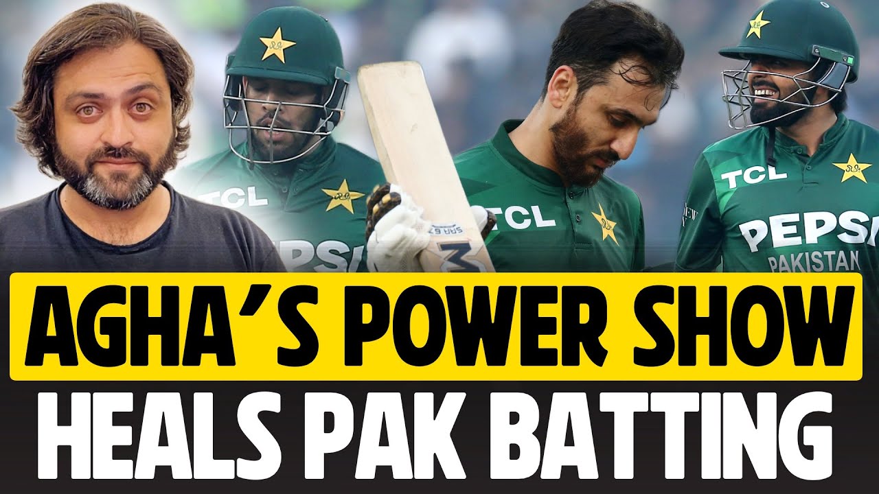 Agha's Power Show gives Pakistan 198 | Pakistan vs Australia 2nd T20I