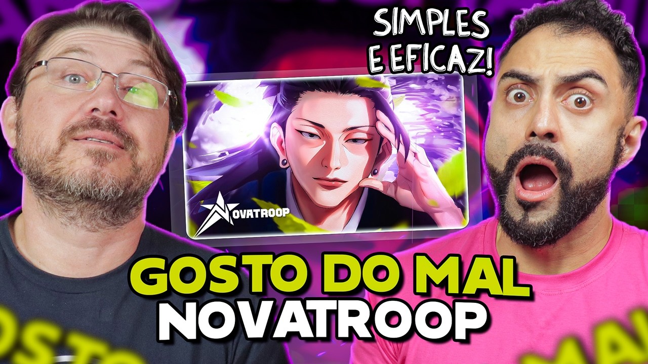 REACT de Gosto Do Mal | Novatroop | Suguru Geto (Jujutsu Kaisen)
