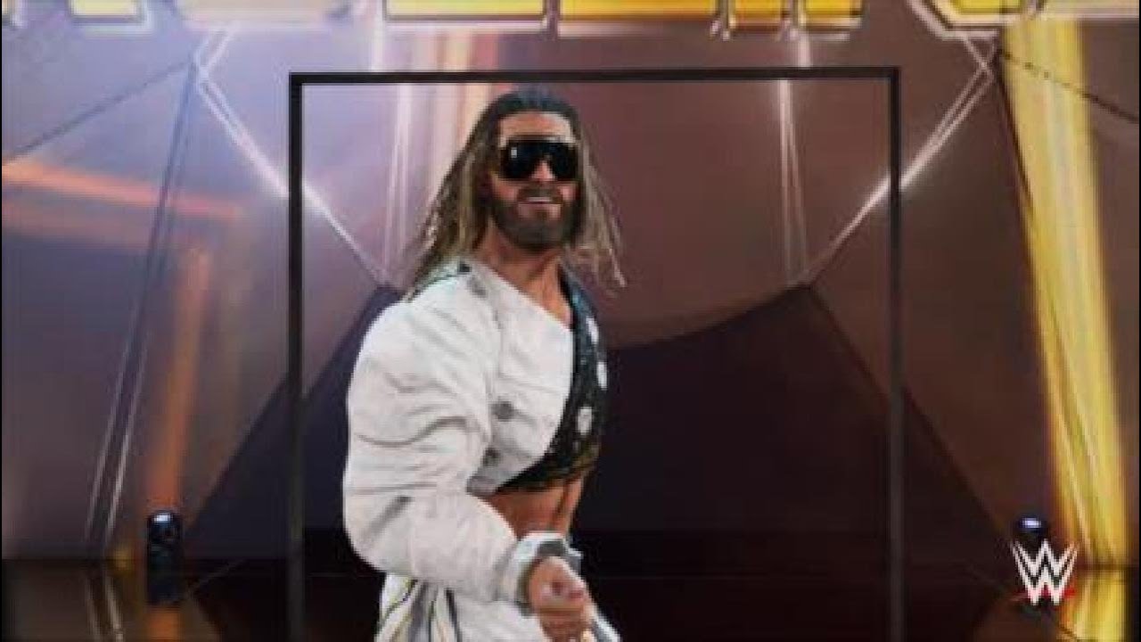WWE 2K24 - Universe Mode - RAW Week 1 - Seth Rollins vs CM Punk