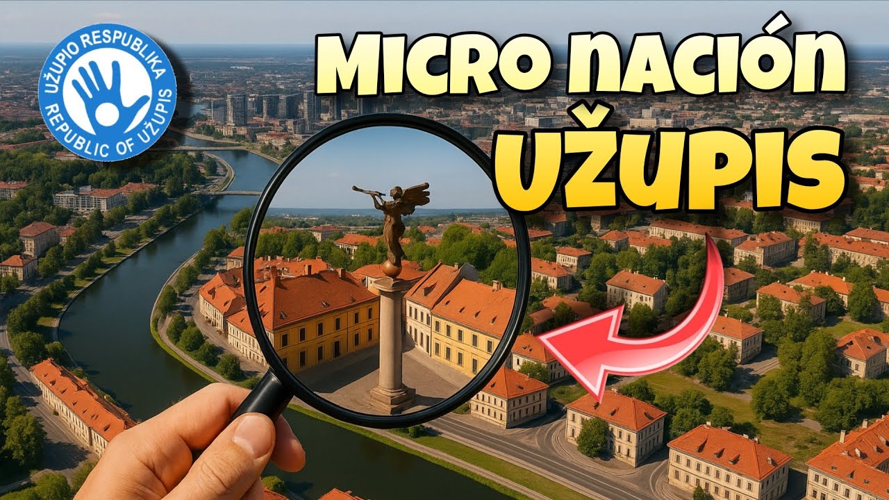 UZUPIS: 😳 El PA&Iacute;S MAS PEQUE&Ntilde;O del mundo [VILNA, LITUANIA] 🇱🇹