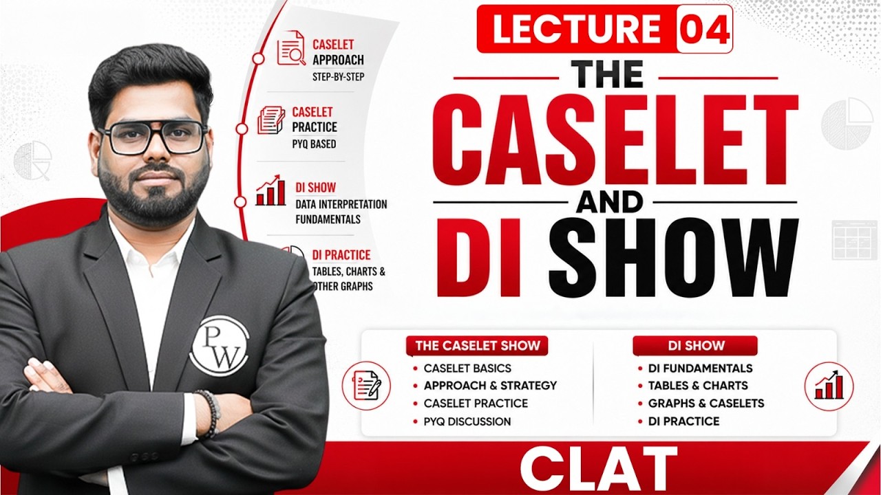 Caselet and DI 04 | Quantitative Techniques for CLAT