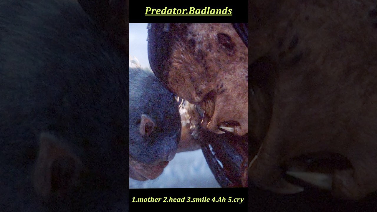 Predator: Badlands (2025) | A Mother’s Final Goodbye — Dirk & Bud Hold On Tight 😢🔥