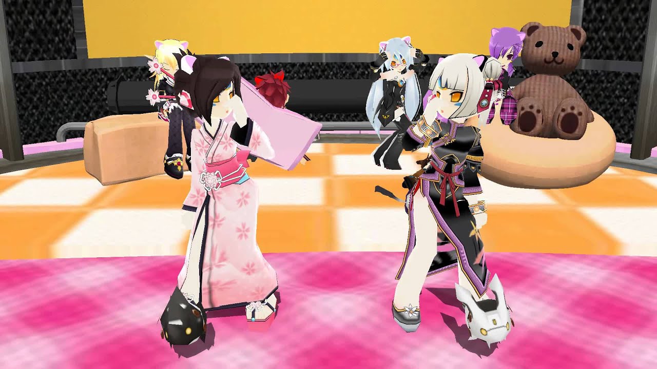 [MMD]Nekomimi Switch【Elsword-Eve】