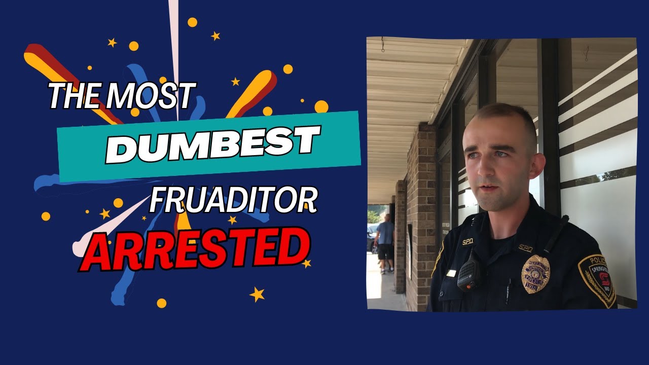 Frauditor, Who REALLY Doesn&rsquo;t Know The Law - Arrested
