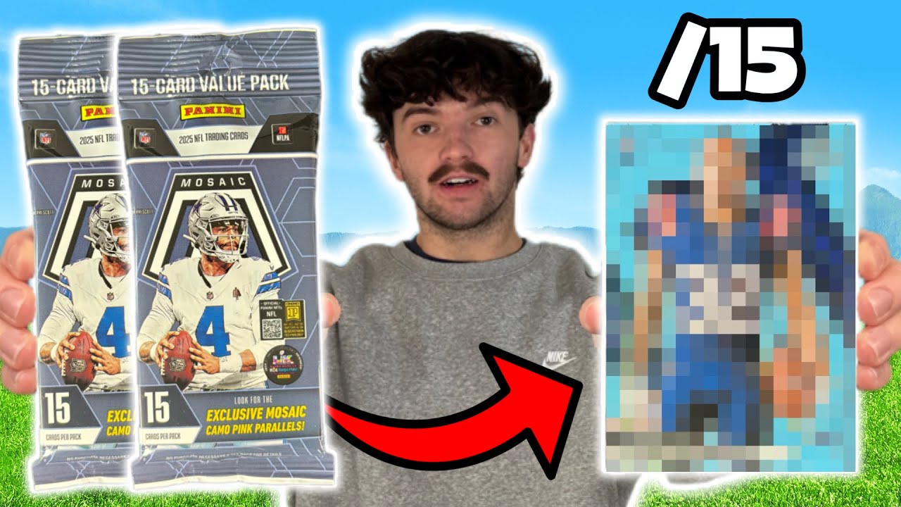 My Biggest Hit From a VALUE PACK!&hellip; (2025 Mosaic Football Value Packs)