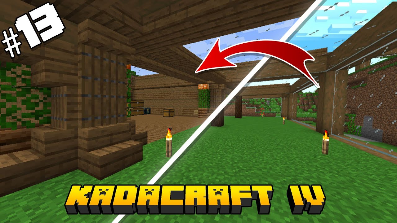 I Transform My Bunker Into this... | Kadacraft S4EP13