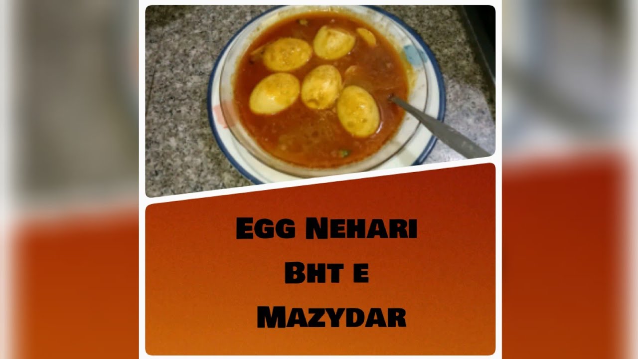 Egg Nehari | Special Egg Dish _Egg Nehari #sundaswajid