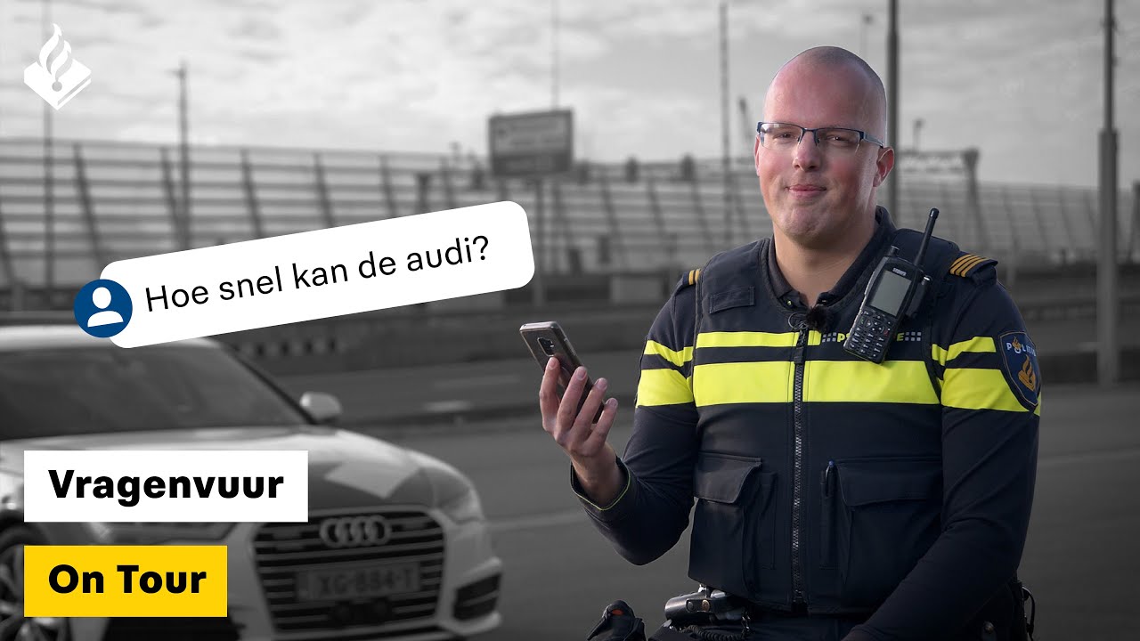 Snelle voertuigenrijder Stef | Vragenvuur On Tour #4