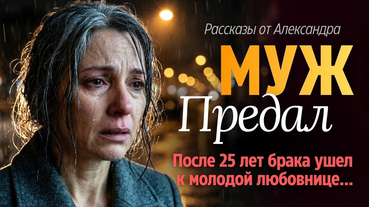 Муж ушел к 20-летней и забрал всё. Через год он приполз на коленях весь в слезах! Аудио рассказ