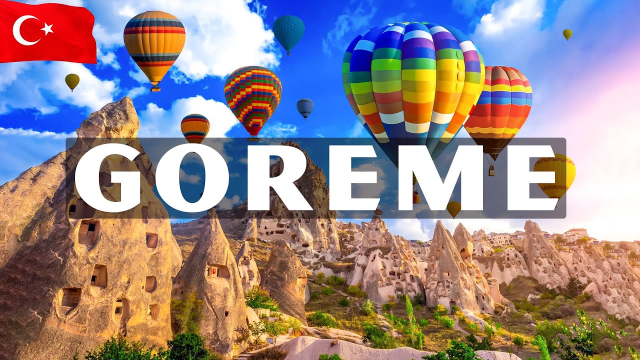 GOREME 4K - The Most Beautiful Paradise Island in Turkey- Scenic Relaxation Video 4K 60 FPS