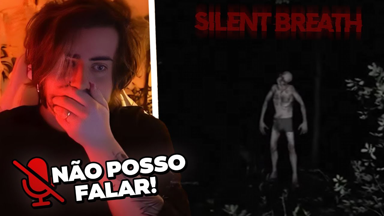 cellbit jogando SILENT BREATH (jogo de terror que te escuta)