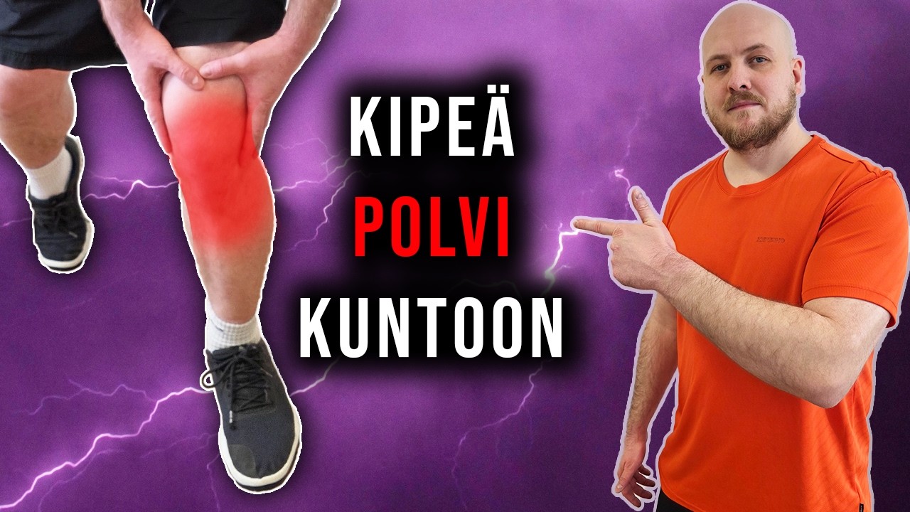 Polvissa ongelmia? Korjaa polven asento näillä!