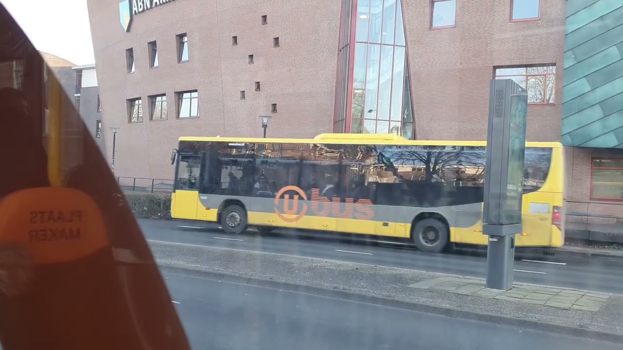 Busrit Lijn 15(Bushalte Rustenburg Oost-Amersfoort Centraal)Keolis U-OV.4 Februari 2026.