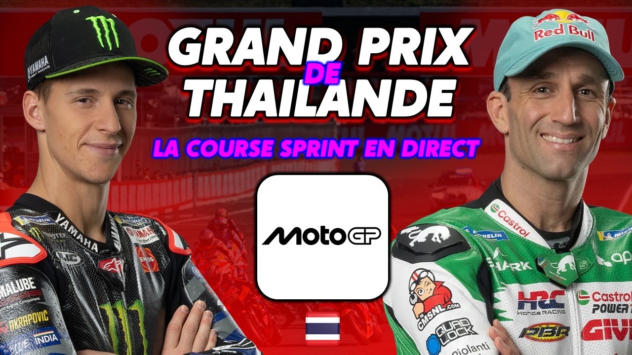 🔴 [LIVE] GRAND PRIX DE THAÏLANDE 2026 🇹🇭 / 🔥 La REPRISE DE LA SAISON ! / COURSE COMMENTÉE - MOTO GP
