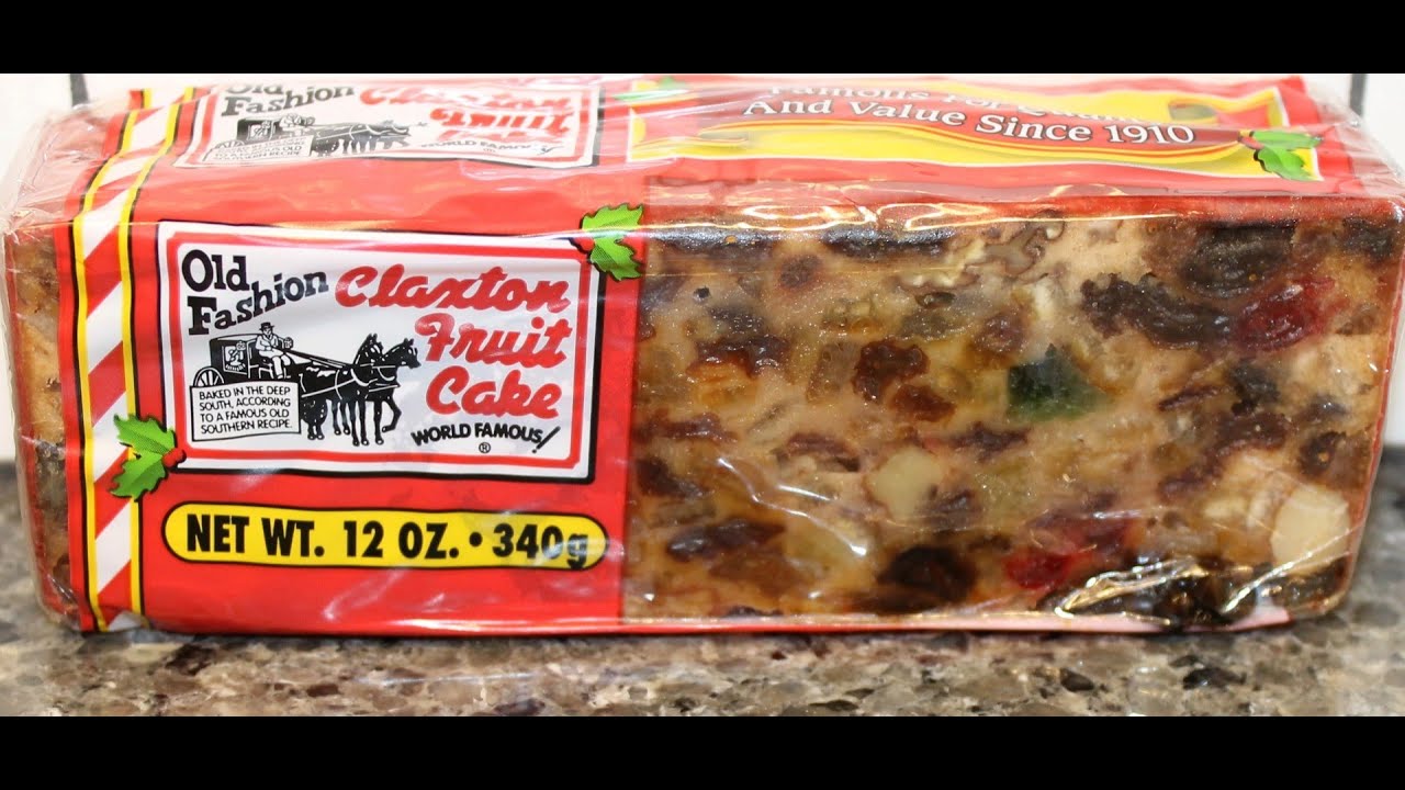 Old Fashion Claxton Fruit Cake Review