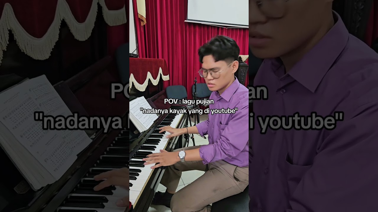 Makanya, kalau mau pelayanan apapun harus latihan dulu biar menjadi kepujian nama Tuhan.