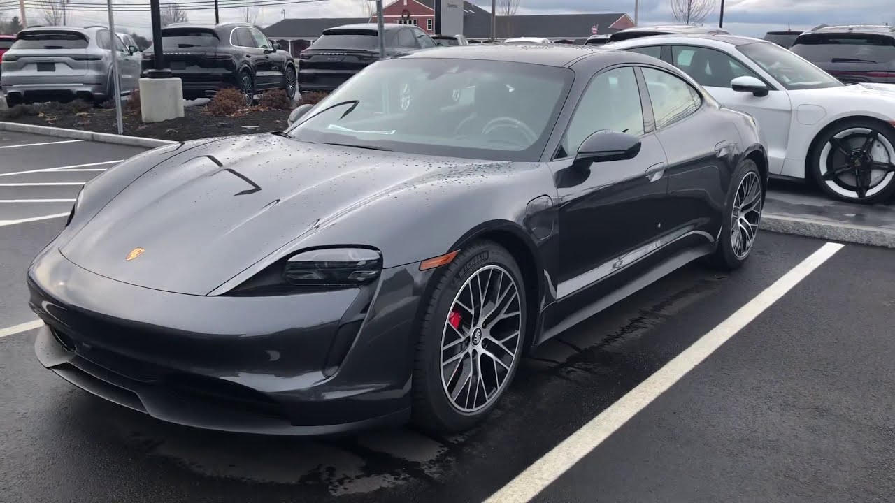 Volcano Grey Metallic! 2021 Porsche Taycan 4S