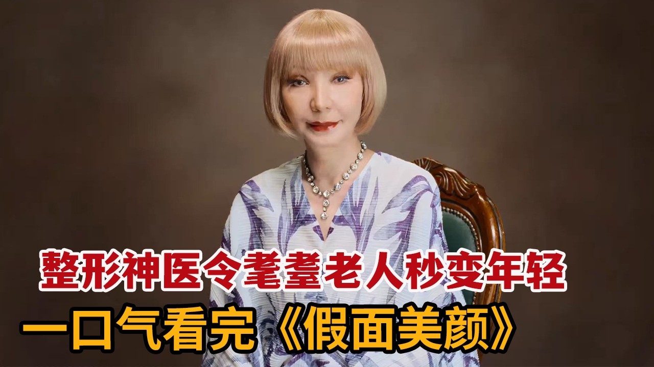 【米虫】新剧！整形神医令耄耋老人秒变年轻，随手令普通女孩成为明星！一口气看完《假面美颜》大合集