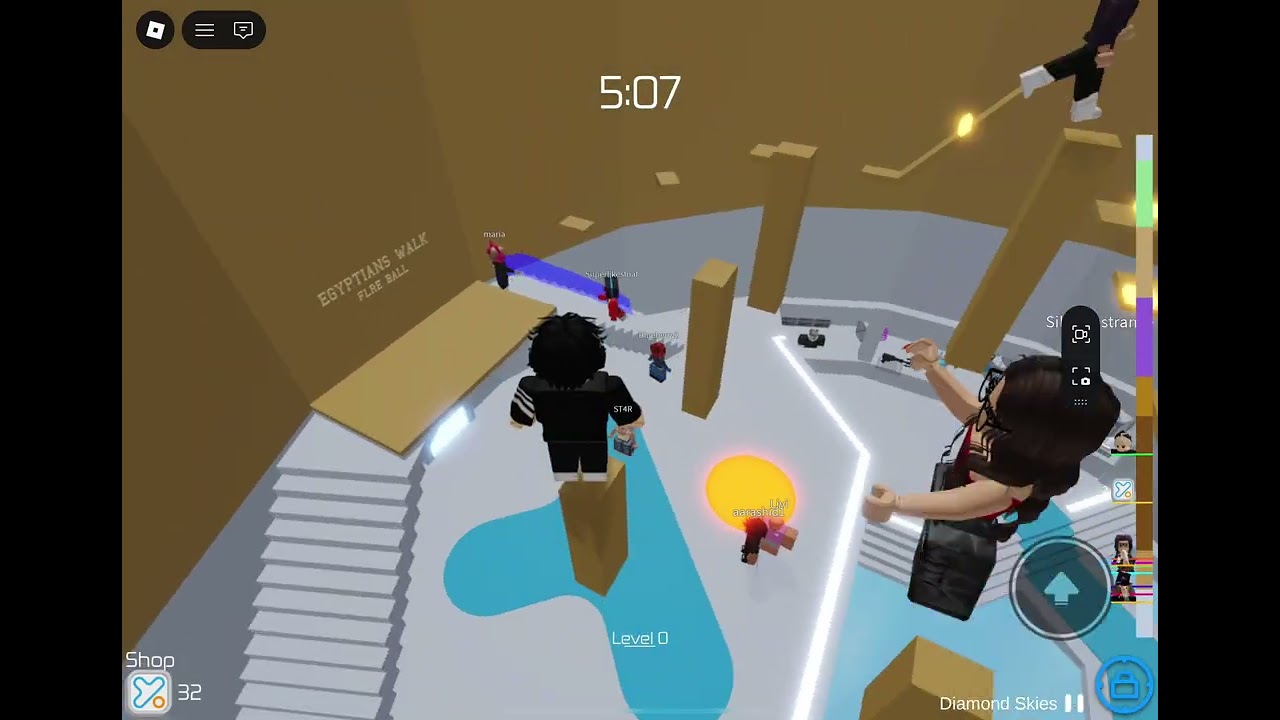 I Kept Falling And Losing The Game On Roblox 