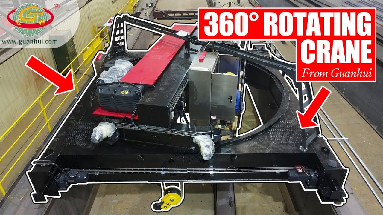 360 Degree Rotating Crane Hoist Trolley