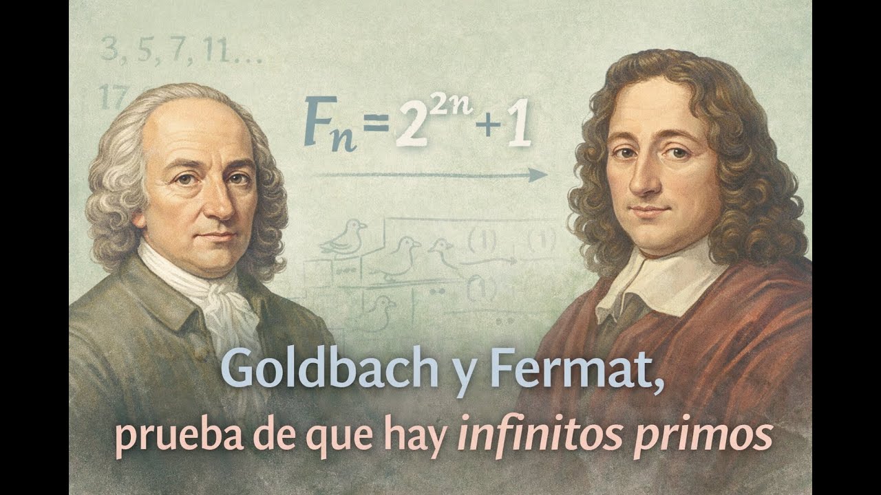 Goldbach y Fermat: una fantástica demostración de que hay infinitos primos