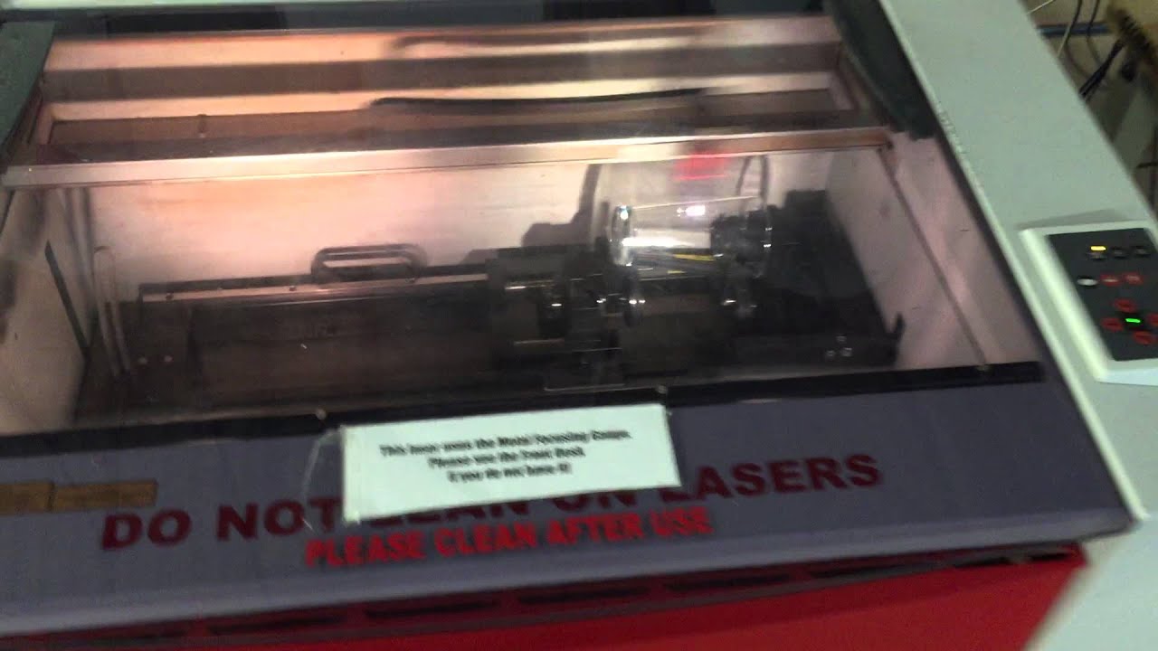 Trotec Laser etching glass - with rotary attachment