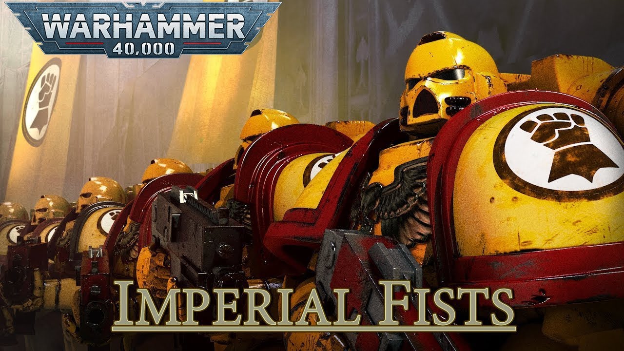 Imperial Fists Tấm Khiên Vững Chắc Của Đế Chế Nhân Loại | Warhammer 40K