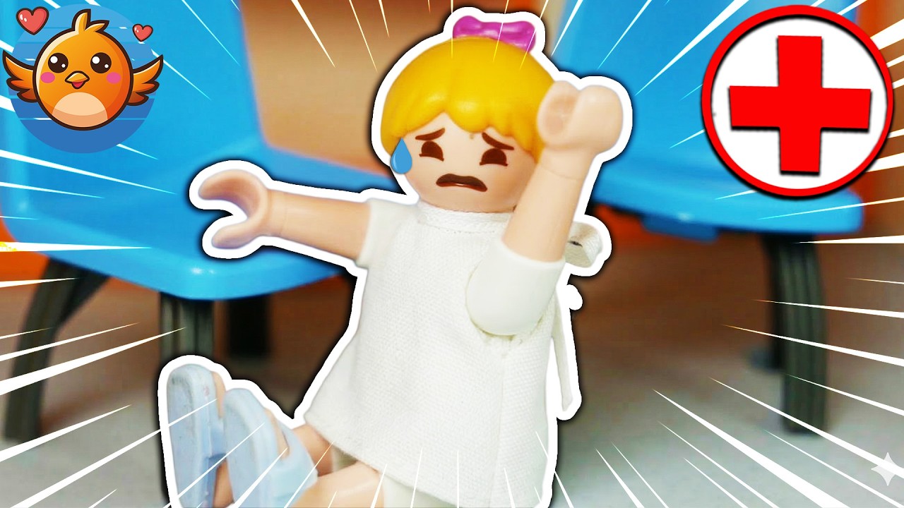 Hannah bricht zusammen!🤕 Sie übertreibt nach Blinddarm OP | Familie Vogel | Playmobil Film Deutsch