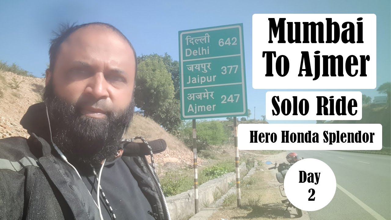 Jodhpur to Ahmedabad Bike Trip Day 2 | 17-Year-Old 100cc Splendor | Nukkad Express