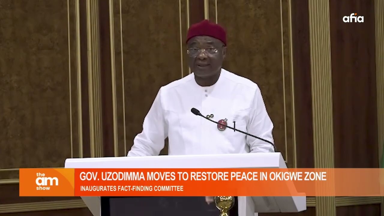 GOV. UZODIMMA LAUNCHES FACT-FINDING MISSION IN OKIGWE ZONE