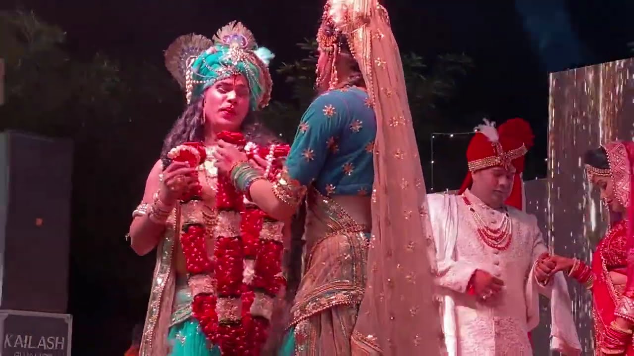 Latest wedding Radha krishna varmala Concept feb 2020 Contact number 8269515046