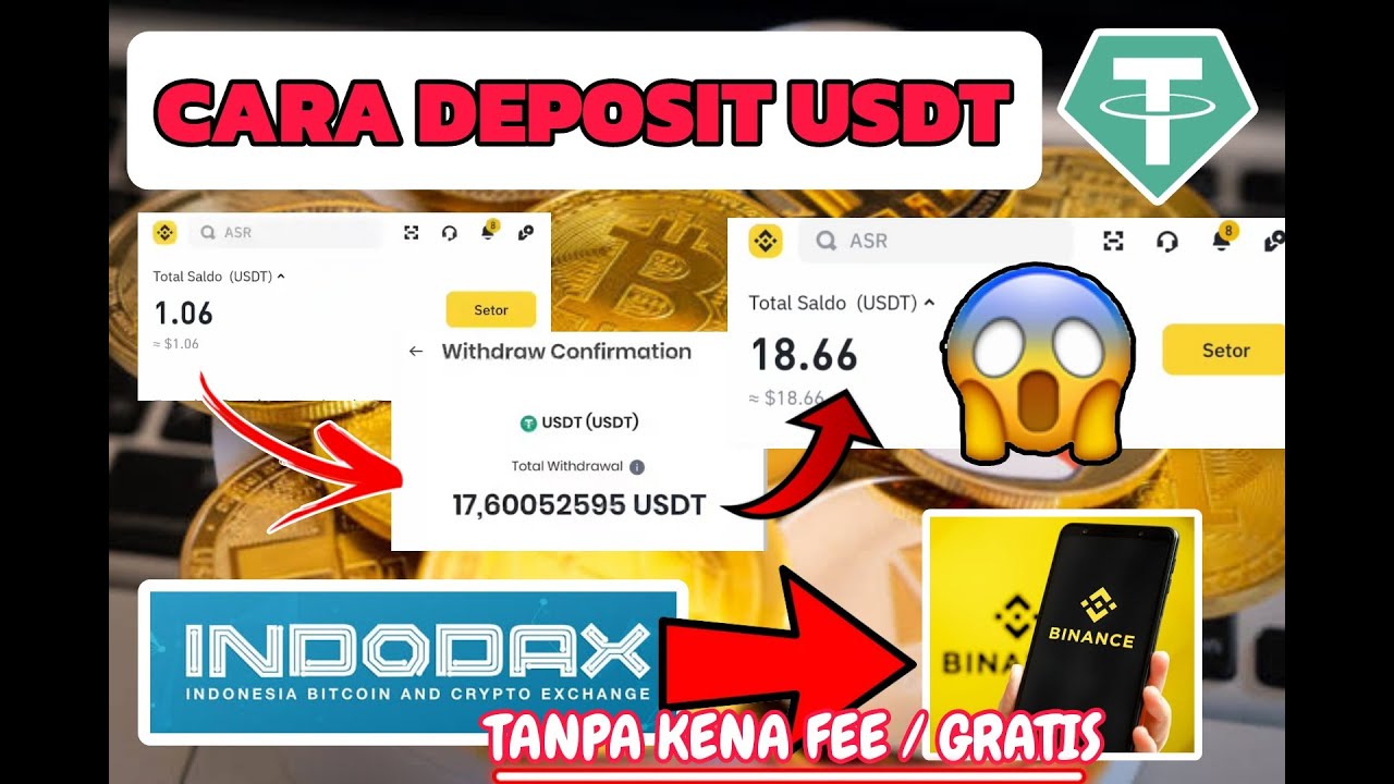 Cara Transfer USDT dari Indodax ke Binance