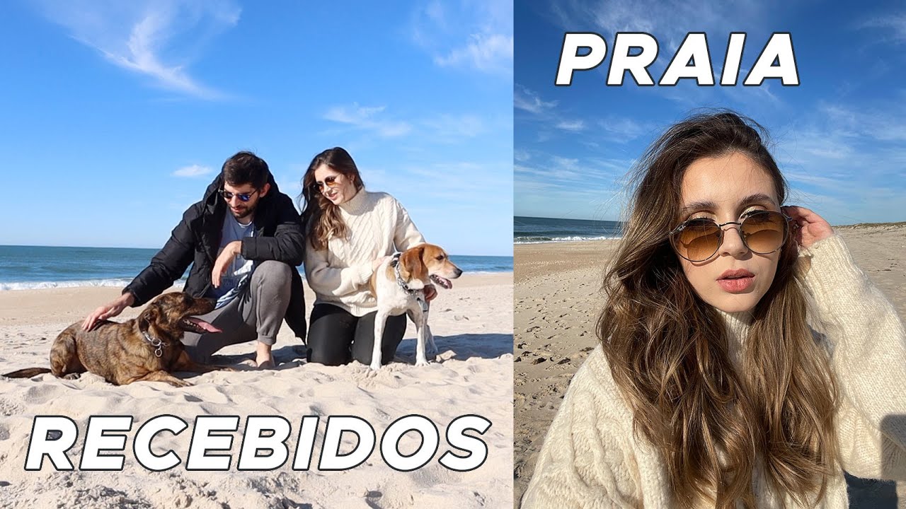 FOMOS À PRAIA com as CADELAS + RECEBIDOS | Joana Gentil