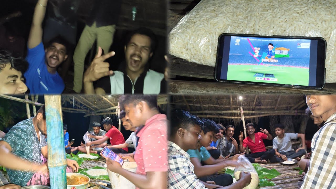 India vs Newzealand Final match 🇳🇪vs 🇳🇿|| স্টেডিয়ামে না গিয়েও আমরা গ্যালারির ফিল নিলাম! 🏠🔥