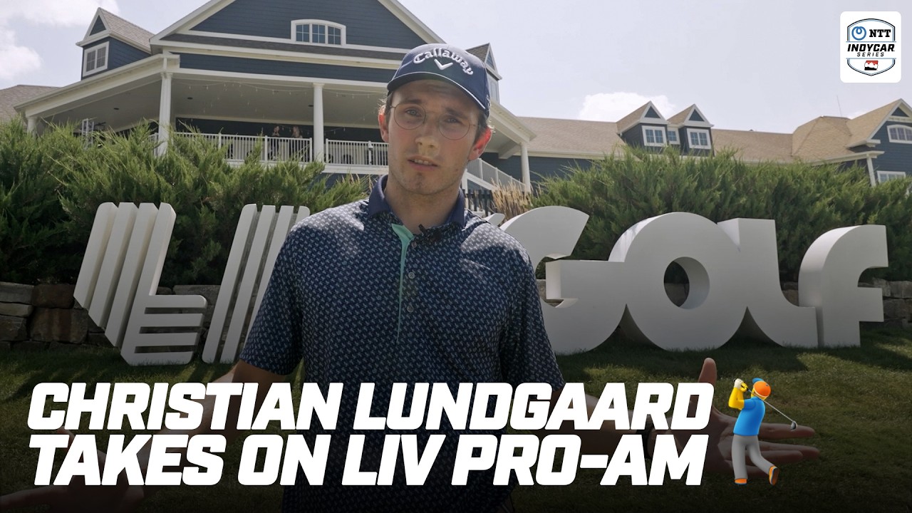 Christian Lundgaard TRADES Racing For ... Golf?! | INDYCAR