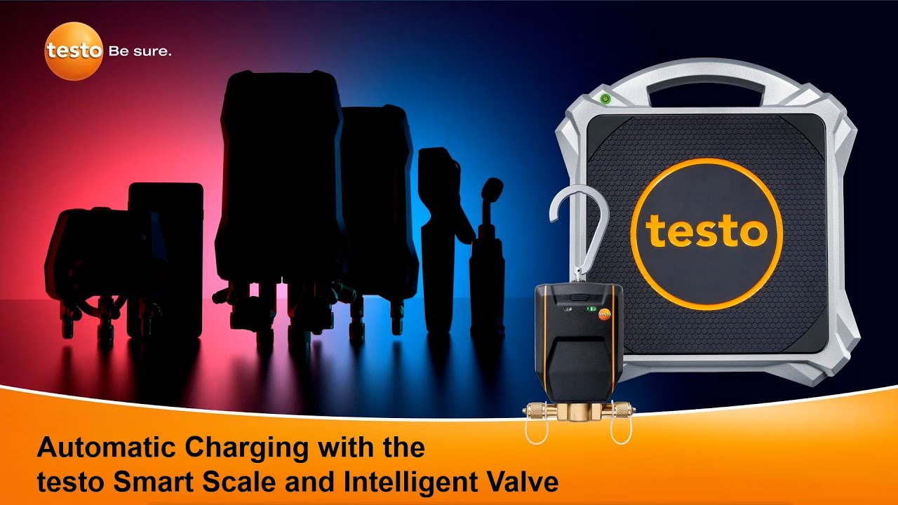 Automatic Charging with the Testo Smart Scale