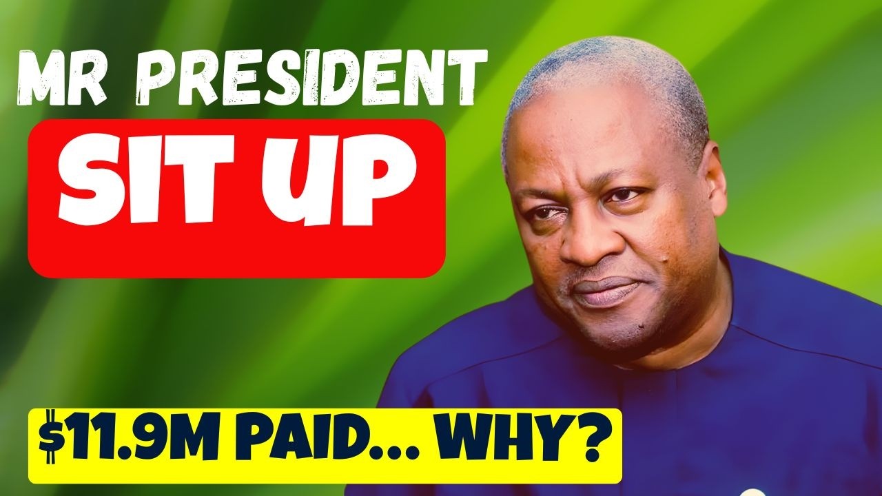 President John Mahama: Pwalugu Dam Scandal: Where Did Ghana’s $11.9 Million Go? 👀
