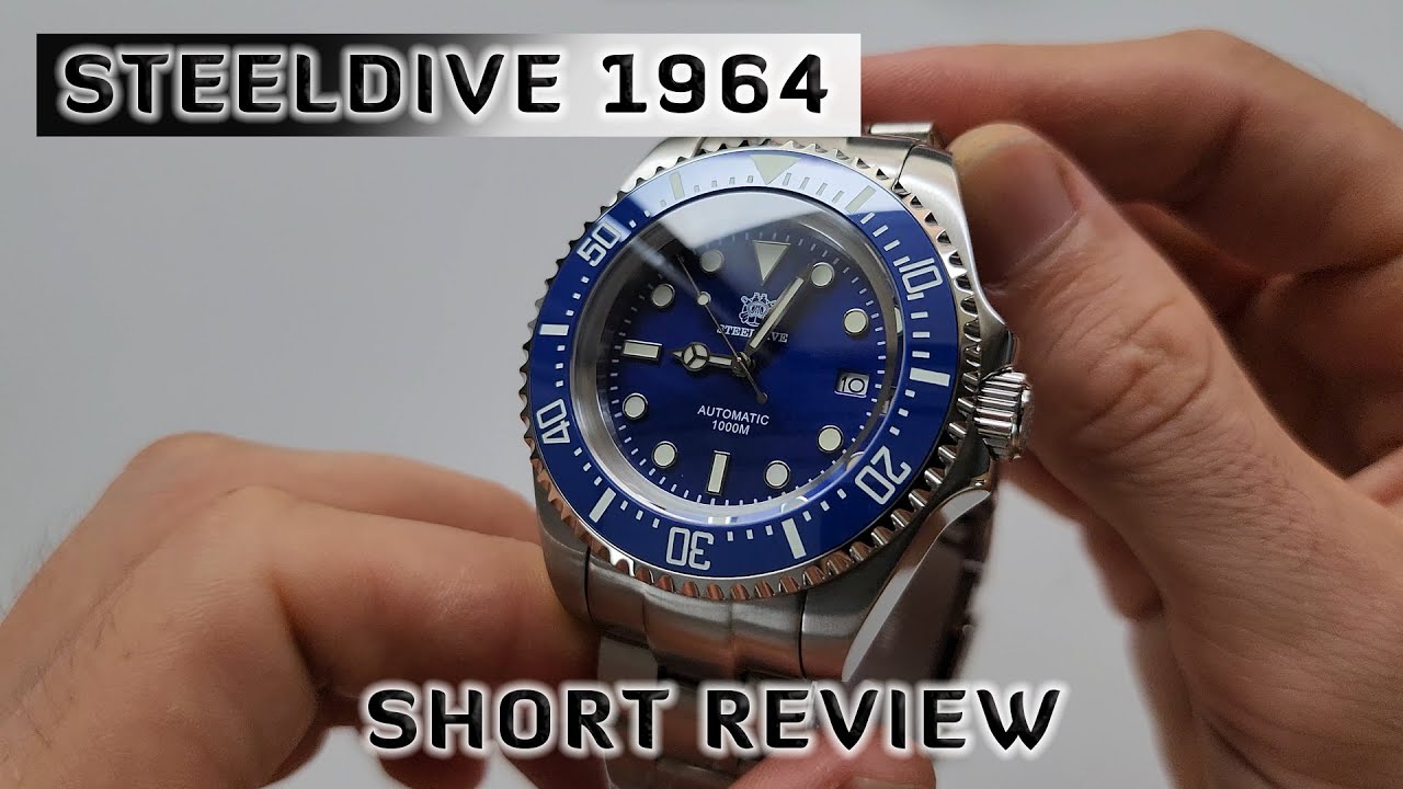 Steeldive 1964 | Краткий обзор и сравнение | ГИГАНТСКИЙ подводник?
